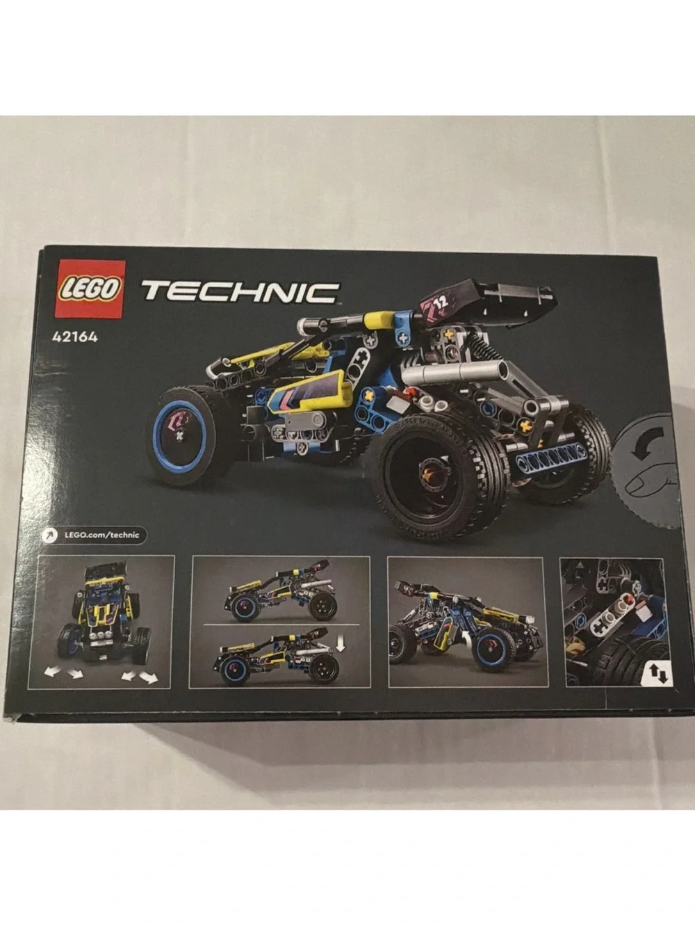 Lego Technic Blue and Black Off-Road Buggy Building Set (42164)